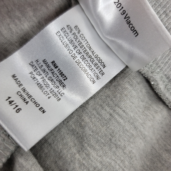 Nickelodeon Jojo Siwa Girls Silver Pink Jogger Sweat Pants Size 14/16 - Picture 9 of 10